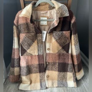 Abercrombie and Fitch plaid jacket